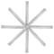 Wac Mocha XL Indoor and Outdoor 8-Blade Smart Ceiling Fan 66in Brushed Aluminum with Remote Control F-064 - alternate 2